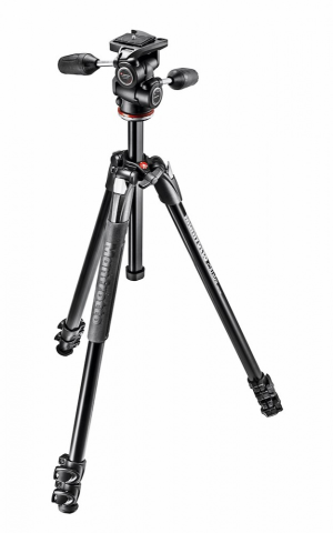 Manfrotto MK290XTA3-3W - 290 Xtra Alu Stativkit, MH804-3W 3-Sektionen,