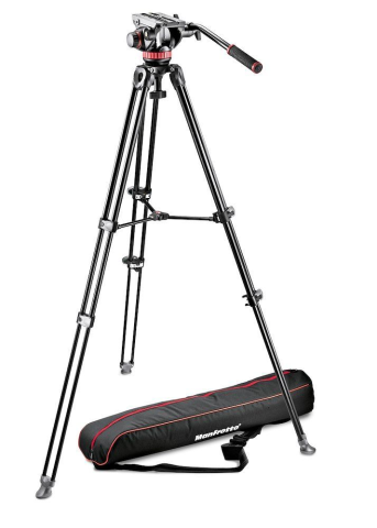 Manfrotto 502 Alu Dopp Stativ Fluid