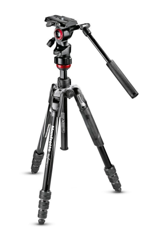 Manfrotto Befree Live Alu Stativ QPL Kop