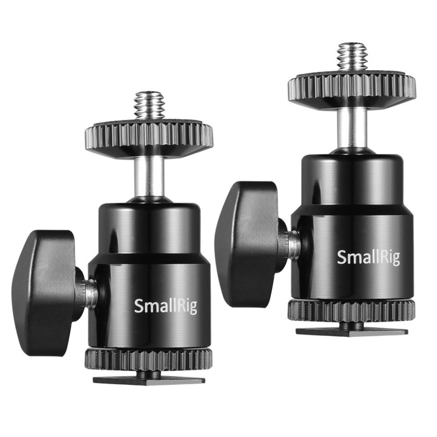 SmallRig Mounting Support Kit with 1/4&amp;quot;-20 Screw for Camera Hot Shoe (2pcs) 2059