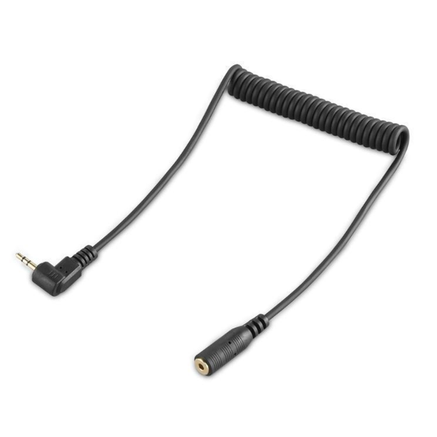 Smallrig Coiled Male to Female 2.5mm LANC Extension Cable 2201