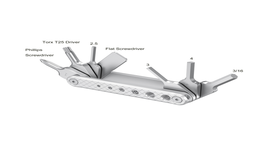 SmallRig Folding Tool Set with Screwdrivers and Wrenches 2213