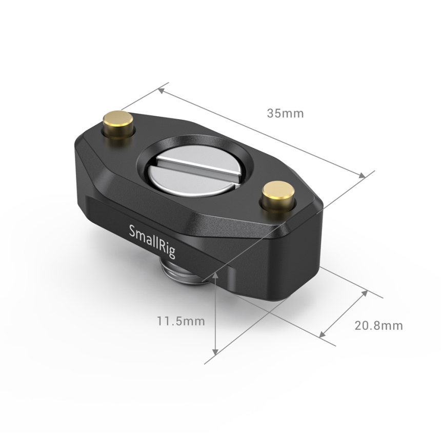 SmallRig NATO Rail with ARRI Locating Screw 35mm BUN2501