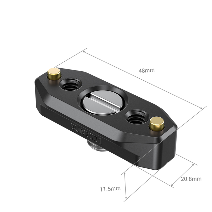 SmallRig NATO Rail with ARRI Locating Screw (48mm) BUN2521B