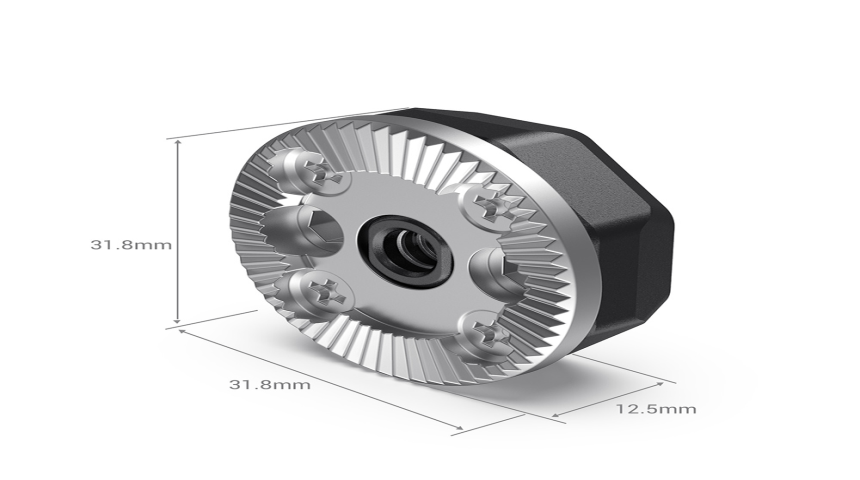 SmallRig ARRI-Standard Rosette Bolt-On Mount Plate (M6 Thread) SAP2804