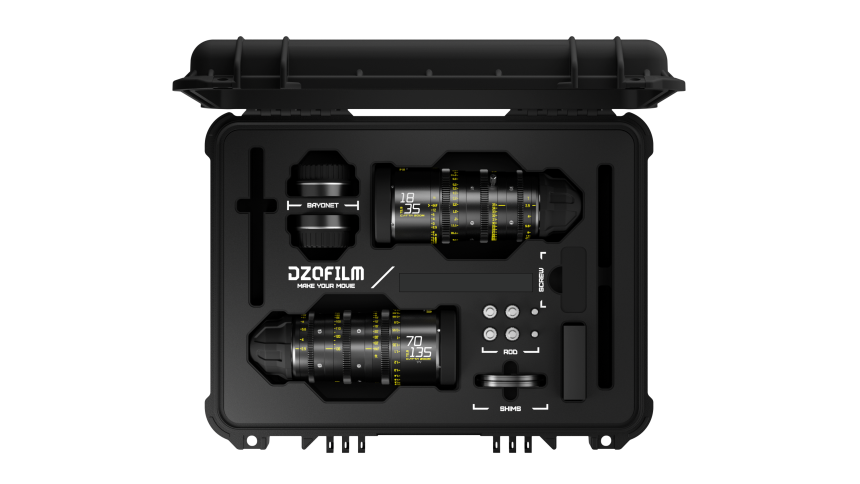 DZOFILM Catta Ace Zoom 2-Lens Kit (18-35/70-135 T2.9) Black