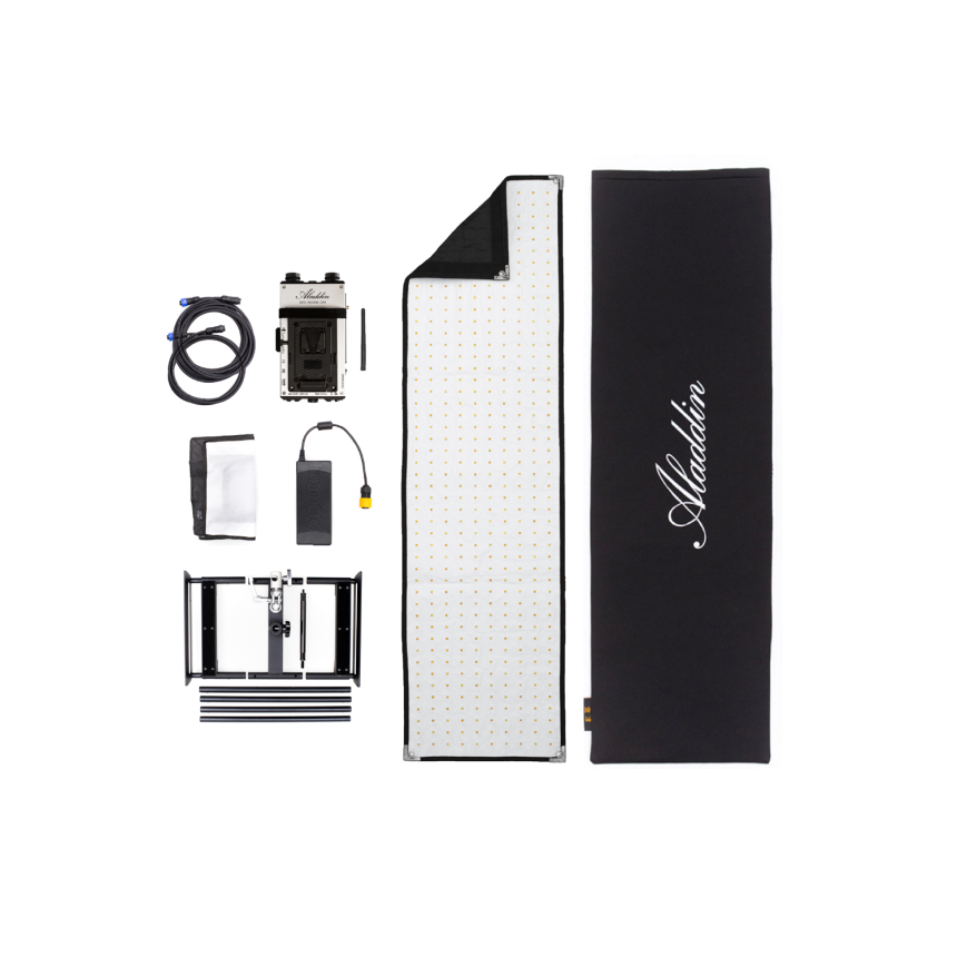 Aladdin BI-FABRIC 4 System (200W Bi-Color) w/ V-Mount