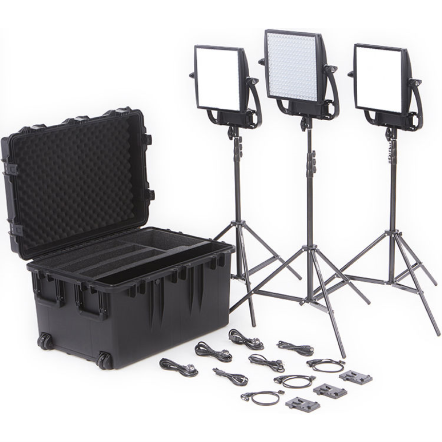 Litepanels Astra Soft + Astra 6X Traveler Trio V-Mount Kit