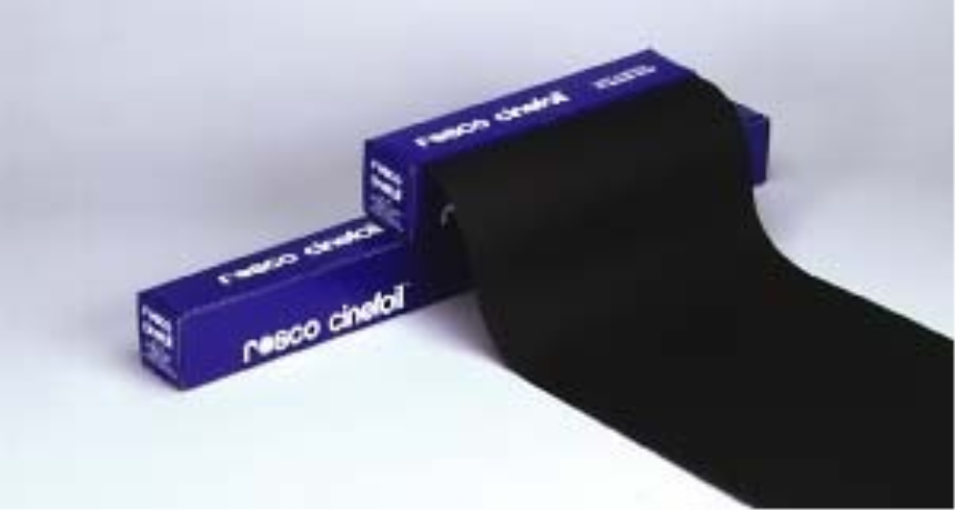 Rosco Black Foil - schwarze Aluminiumfolie Rolle ca. 61cm x 305cm