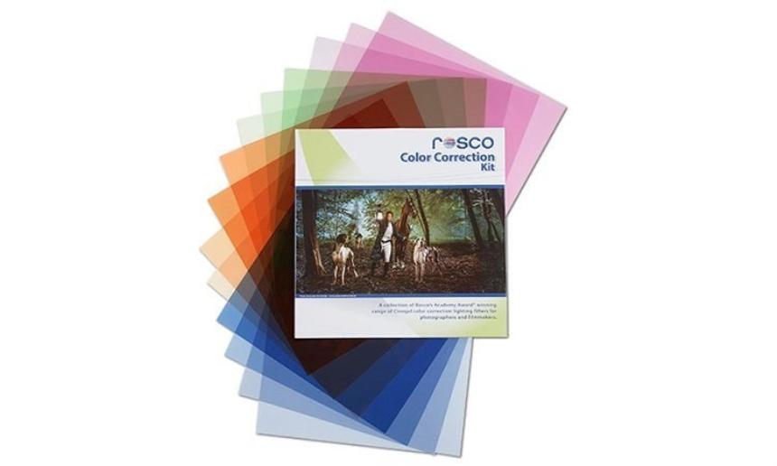Rosco Color Correction Kit 30cm x 30cm mit 15 verschiedenen Folien