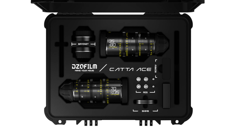 DZOFILM Catta Zoom 2-Lens Kit (35-80/70-135 T2.9) Black