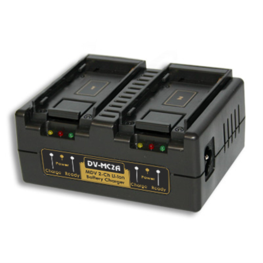 Hawk-Woods DV-MC2A  - Canon BP Battery Charger — 2-Channel Simultaneous