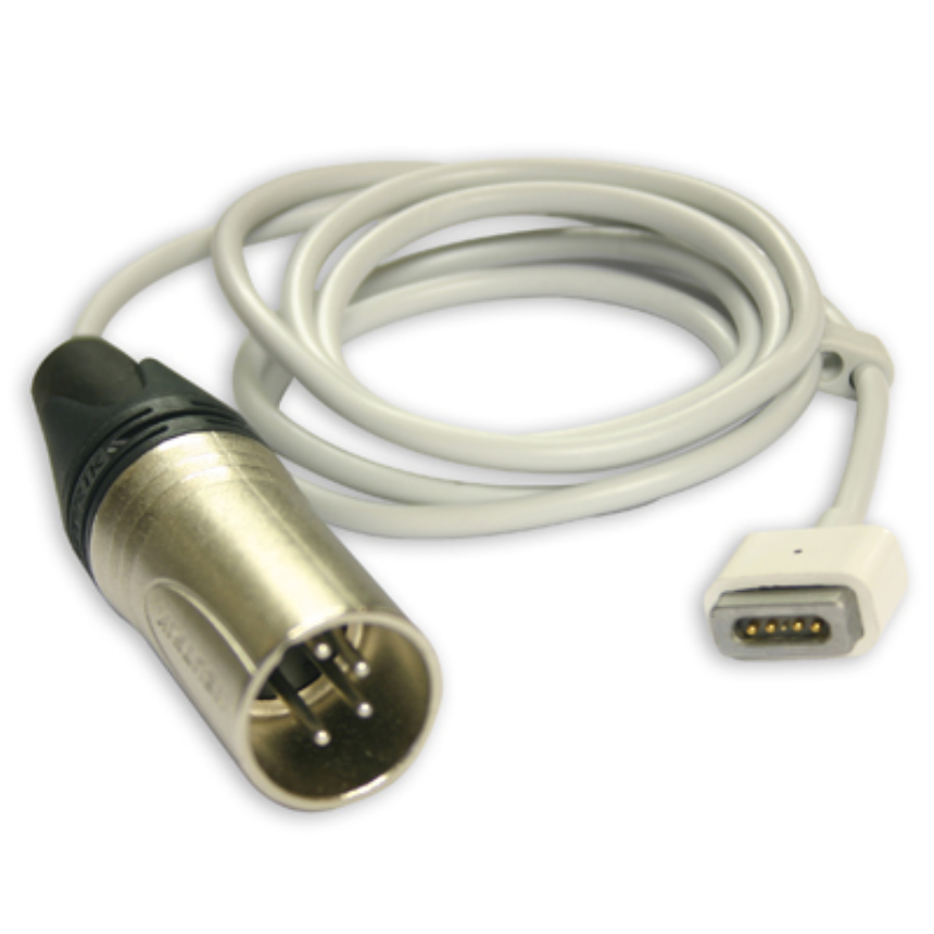 LA-40 Mac- XLR 4-pin (male) power cable - 1m length