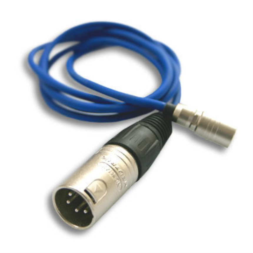 LA-5A XLR 4-pin (male) — Hirose 4-pin (male), 2m length