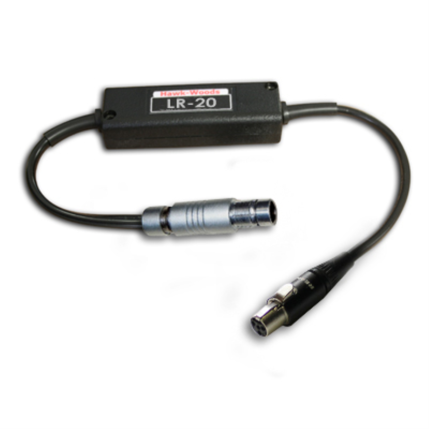 LR-20A Fischer 3-pin -  12Reg - Mini XLR 4-pin (female) 40cm length