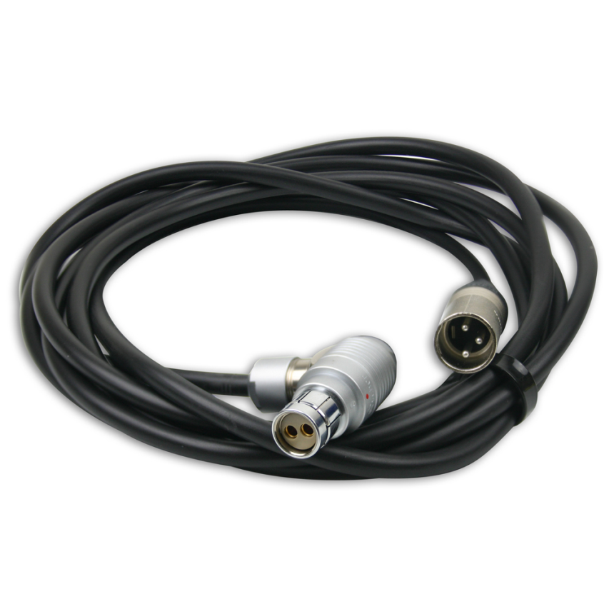 RP-CB3R XLR 3-pin (male) — Arri Alexa (2P Right Angled),  3m length