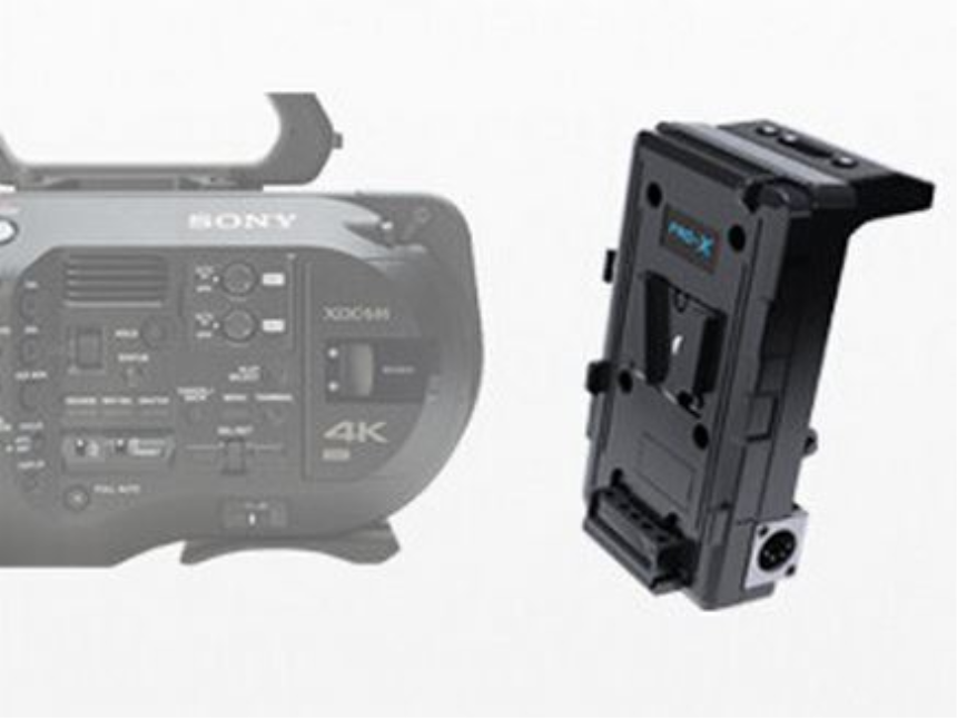 Pro-X GP-S-FS7 V-Mount Adapterplatte f&amp;#252;r die PXW-FS7 als alternative zur XDCA-FS7