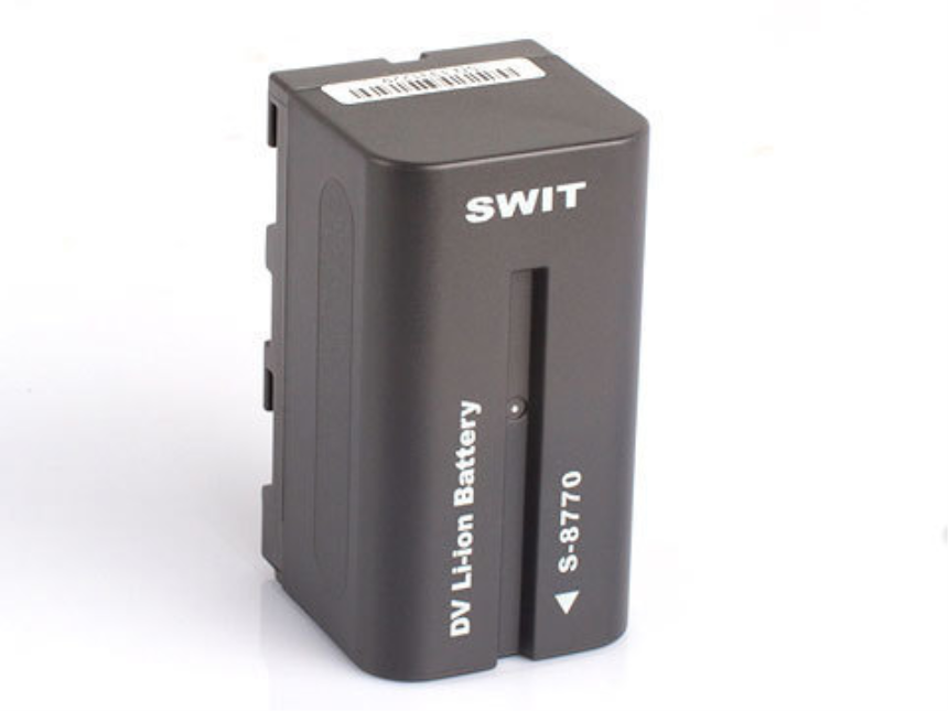 SWIT S-8770 | 31Wh/4.4Ah  NP-F-type (Sony L-series)  DV battery