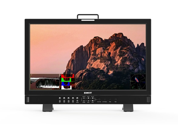 SWIT BM-H245 | 23.8&amp;quot; 12G-SDI 4K QD-LED HDR 100%DCI-P3 Zero-Delay professional FHD Monitor with Auto-