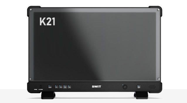 SWIT K21 | 21.5&amp;quot; professional High-bright HDR FHD Slim Field Monitor with reinforced corners, V-moun