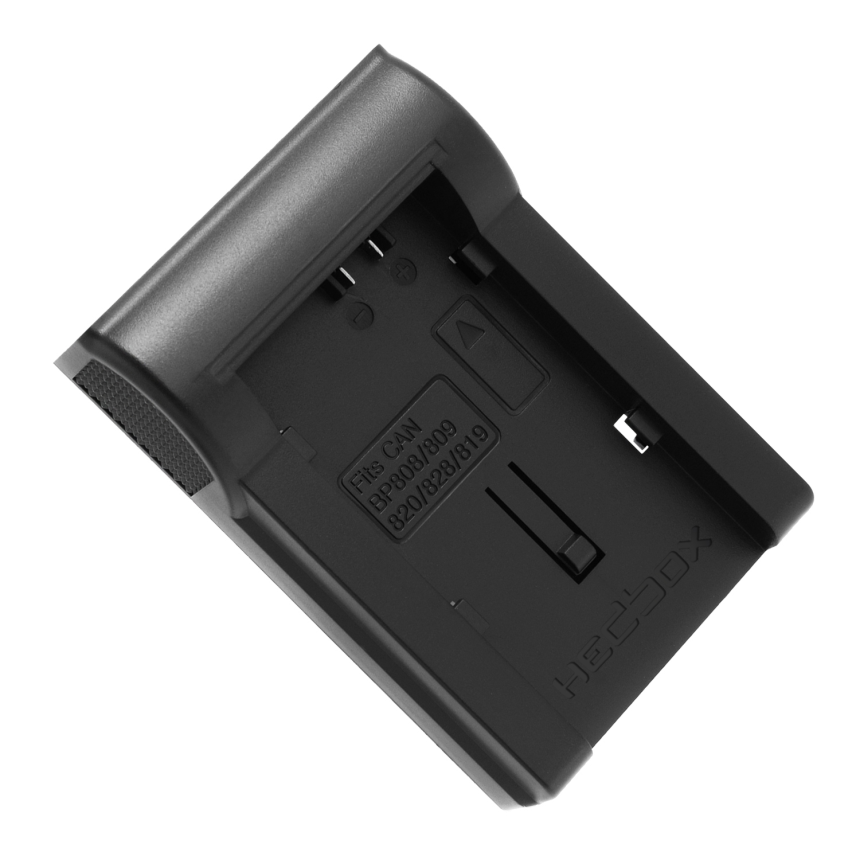 Hedbox Battery Charger Plate for Canon: BP-808/BP-819/BP-827  for RP-DC50; RP-DC40; RP-DC30