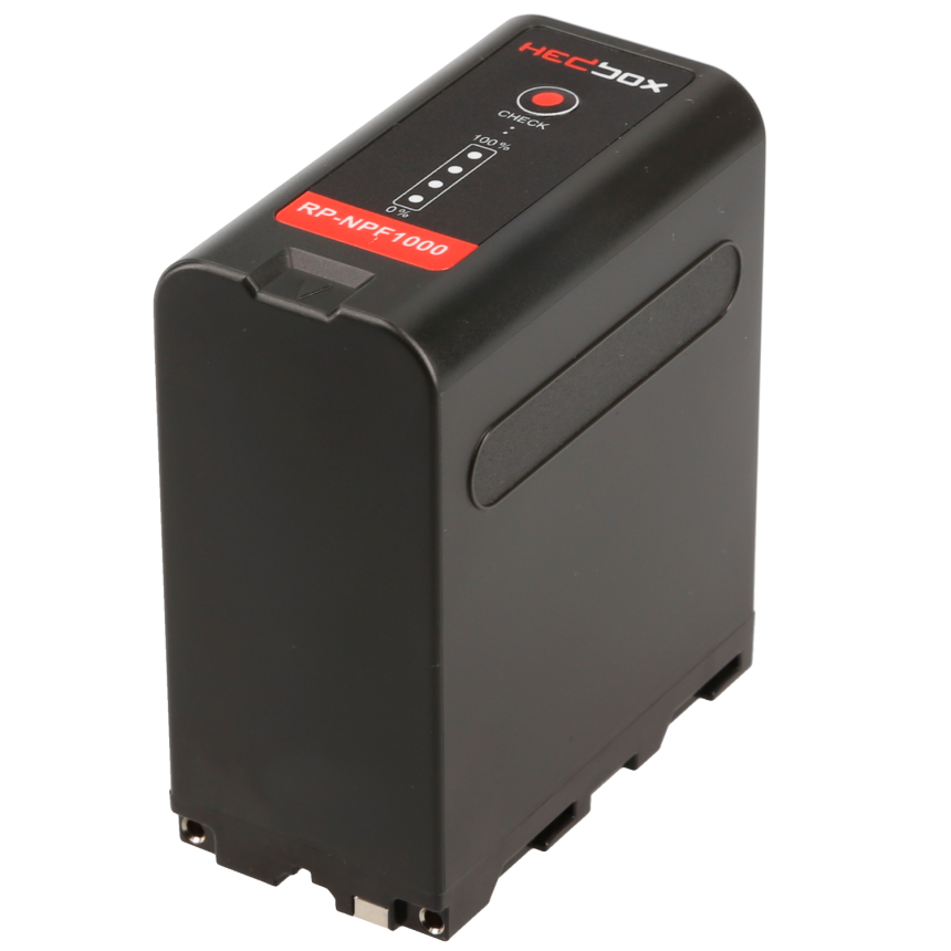 Hedbox RP-NPF1000 Ultra High Capacity77Wh / 10400mAh4A / 70W Max Load4 LED Power Meter