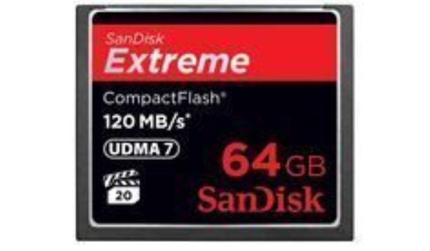 Sandisk Extreme 120MB/s CF 64GB