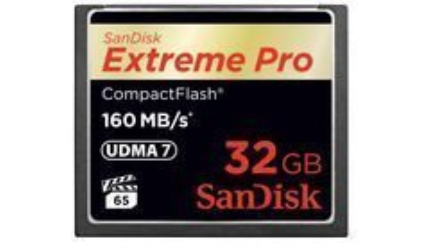 Sandisk ExtremePro 160MB/s CF 32GB