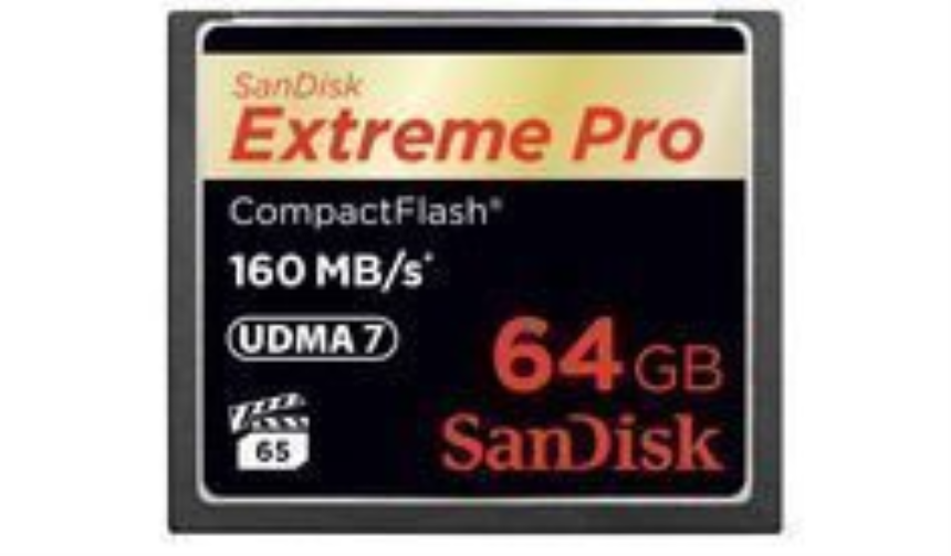 Sandisk ExtremePro 160MB/s CF 64GB