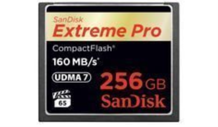 Sandisk ExtremePro 160MB/s CF 256GB