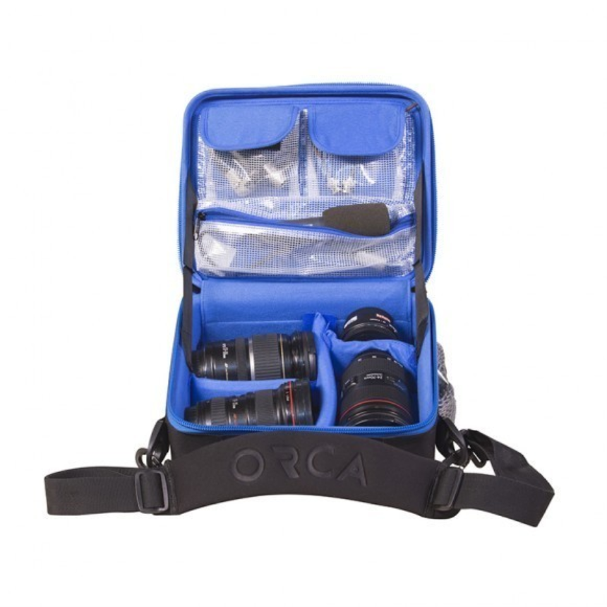 Orca Hard Shell Accessories Bag -S For video wireless systems, audio wireless systems, lenses, hard 