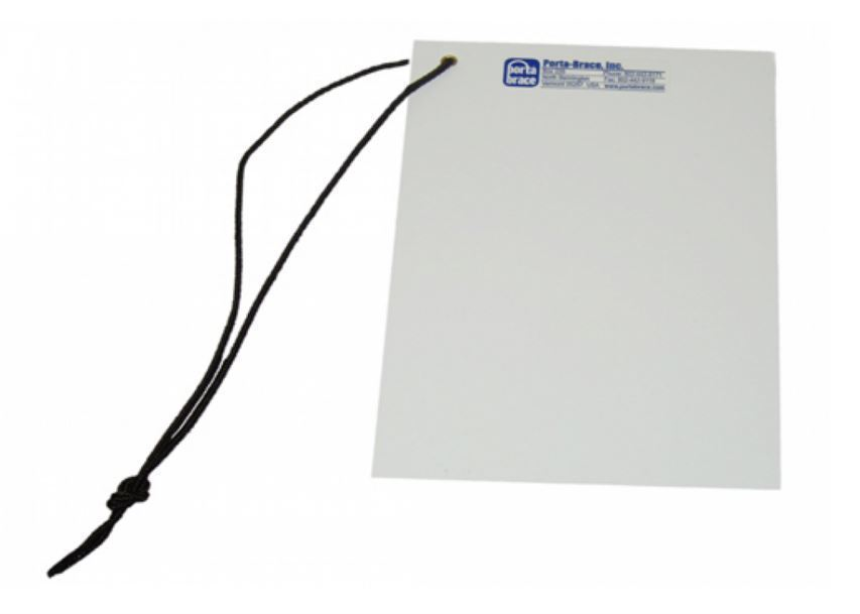 Porta Brace WBC White Balance Card