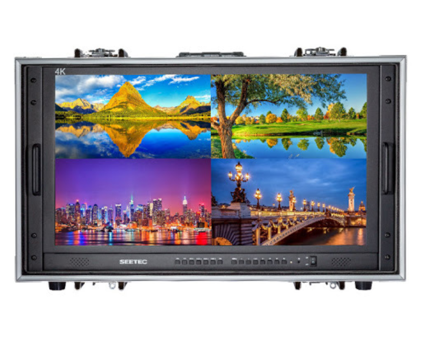 Miete: Seetec 28&amp;quot; 4K-Ultra-HD Carry-on Broadcast Director Monitor