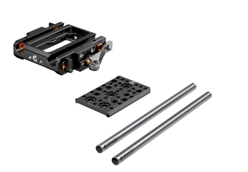 Miete: Bright Tangerine LeftField 2 Universal 15mm LWS Baseplate Core Mk II