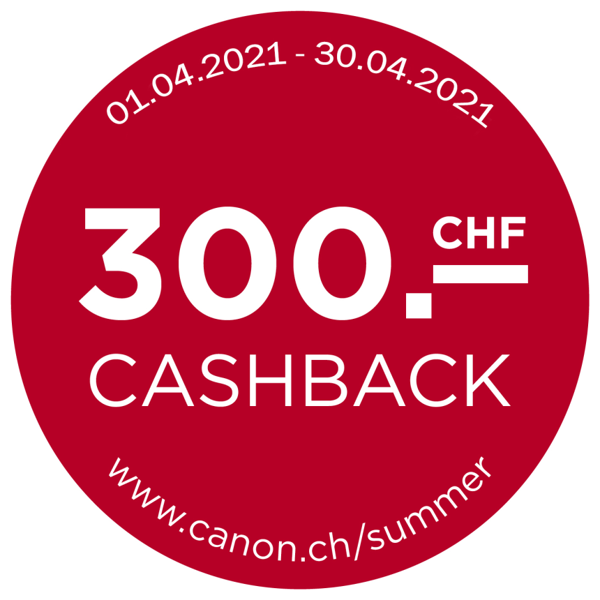 Canon Promotion Summer Cashback