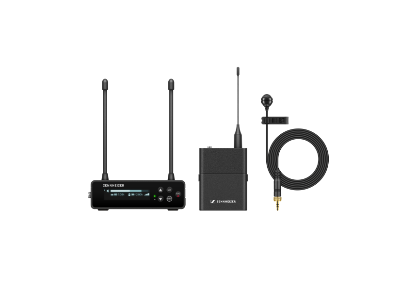 Sennheiser EW-DP ME4 SET (Q1-6) Tragbares Digital-Wireless-Set. Umfasst (1) digitalen tragbaren Eink