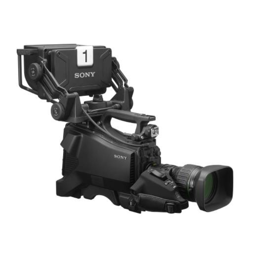 Sony - 4K Upgradable Studio Camera Neutrik model and a promotional HZC-UHD9W