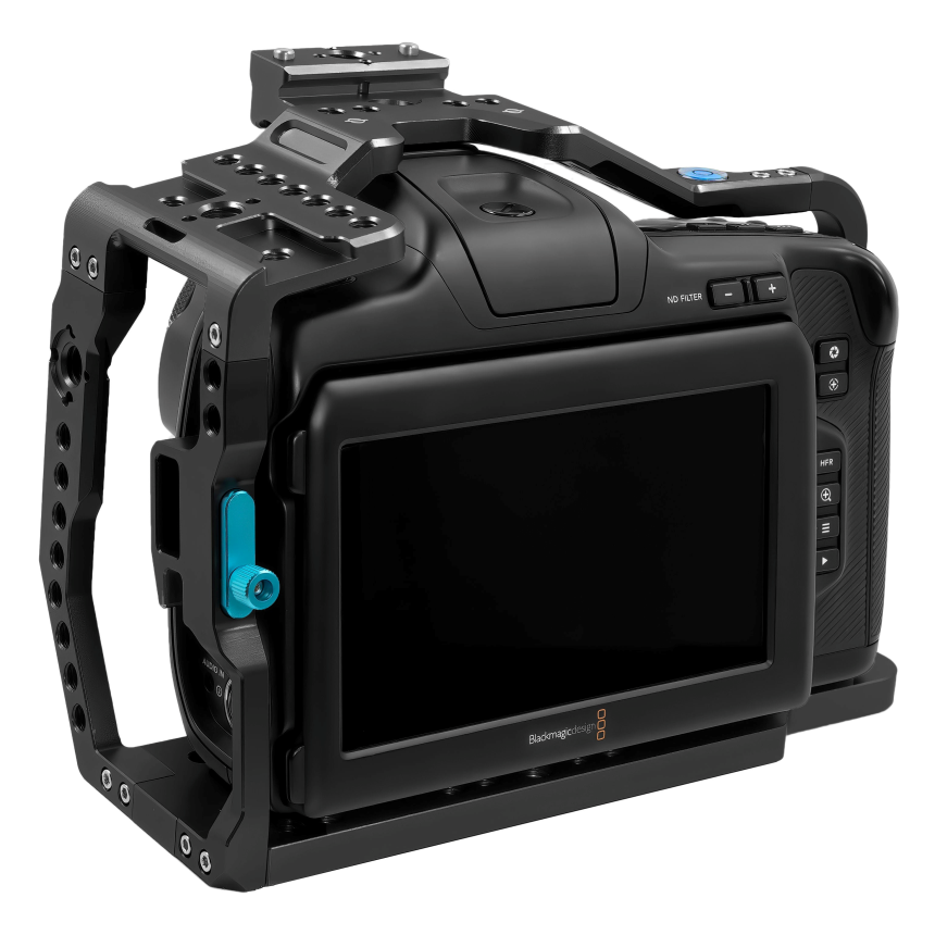 Kondor Blue Blackmagic Pocket 6K Pro &amp;amp; 6K G2 Cage -  (Cage Only - Black)