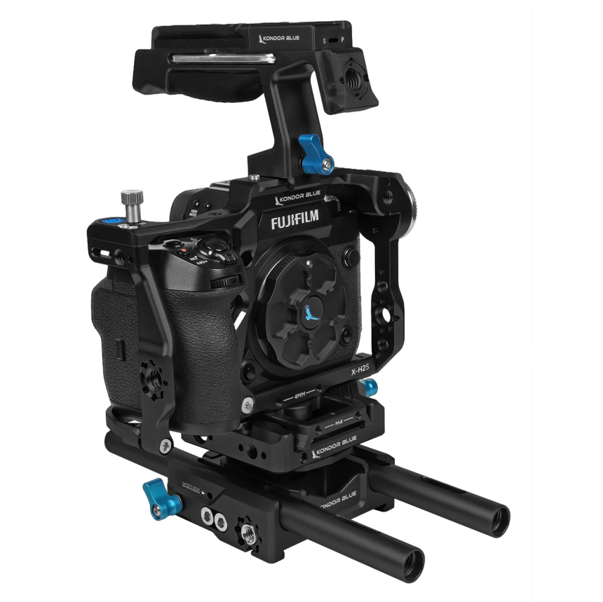 Kondor Blue Fujifilm X-H2S/ X-H2 Base Rig MKII (Raven Black)
