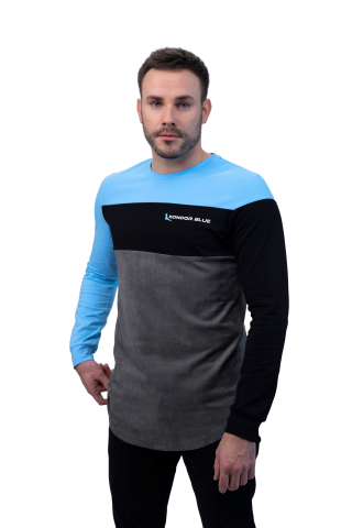 Kondor Blue Premium Microfiber Lens Cleaning T-Shirt, Long Sleeve XL