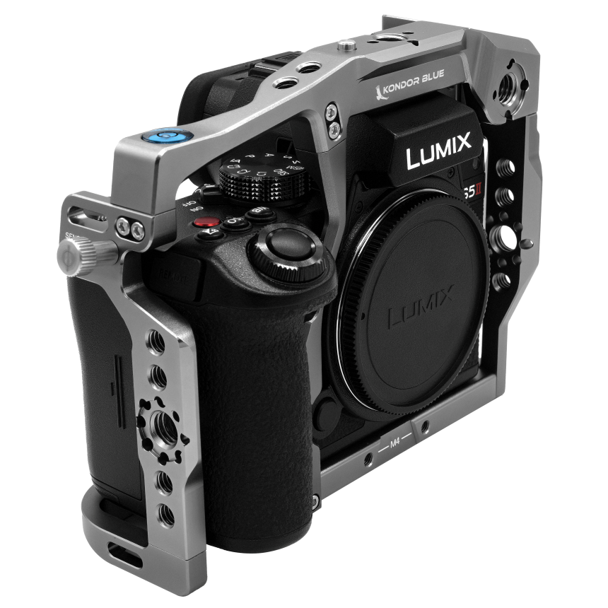 Kondor Blue PANASONIC LUMIX S5II/X CAGE (Without Top Handle / Space Gray)