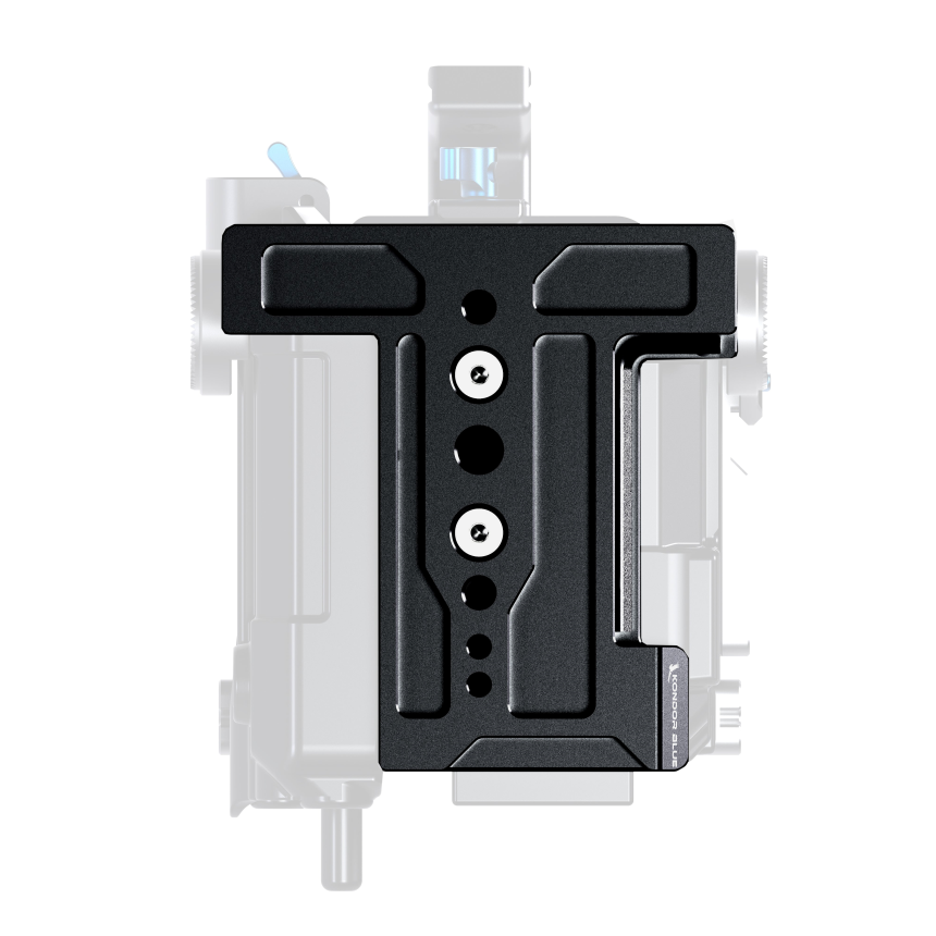 Kondor Blue RED V-RAPTOR Bottom Plate (Raven Black)