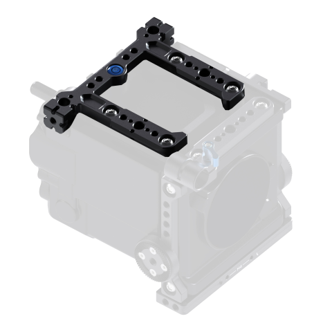 Kondor Blue RED V-RAPTOR Top U-Plate  (Raven Black)
