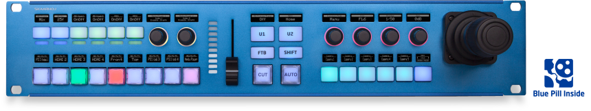 Skaarhoj Rack Fusion Live w/NKK Buttons, Hall Effect Joy