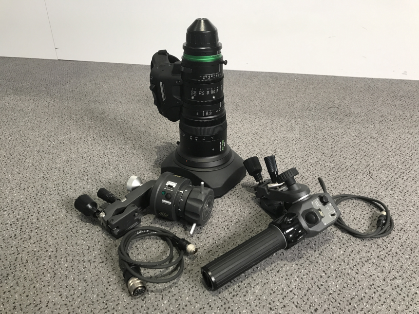 Gebrauchte Fujinon 20-120mm Cabrio / T3.5 (XK6x20) inkl. Hinterkamerabedienung