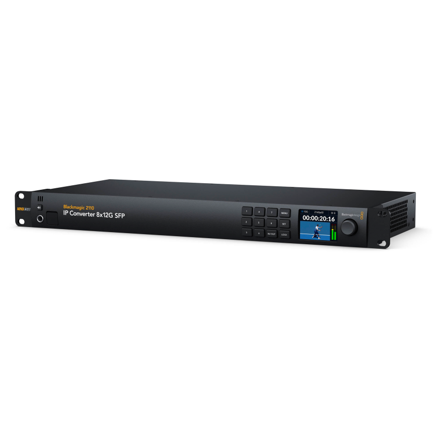 Blackmagic 2110 IP Converter 8x12G SFP