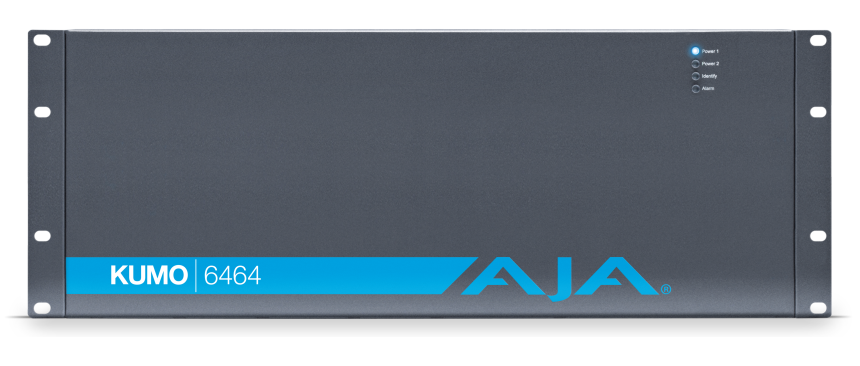 AJA KUMO-6464-R0 - KUMO 64x64 Compact SDI Router, with 1 Power Supply