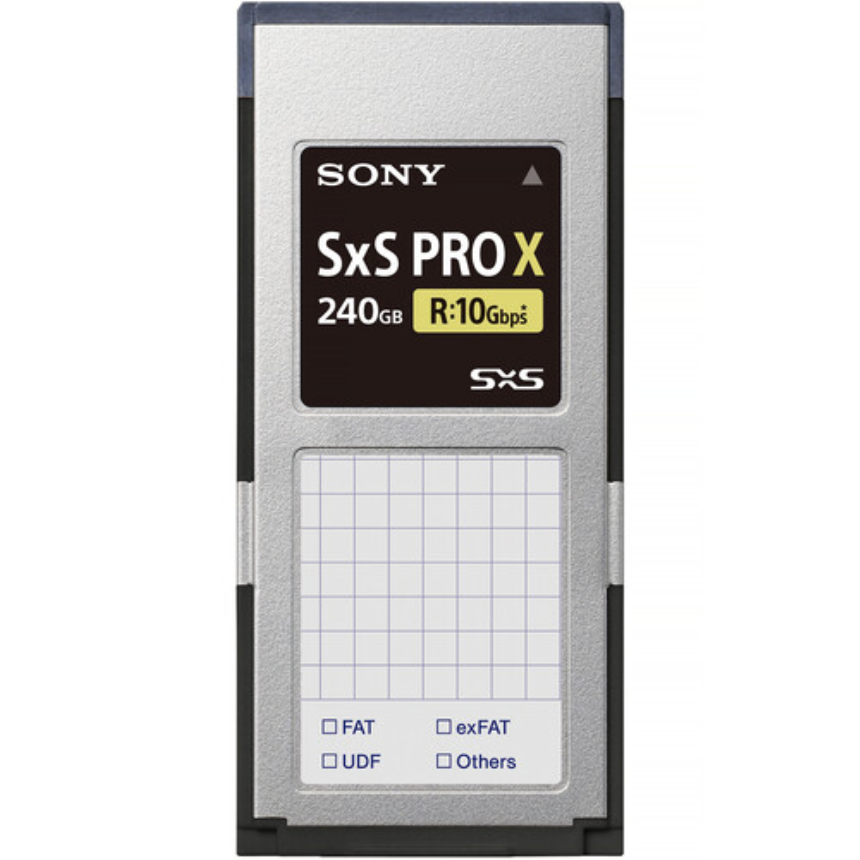 Sony - Professional SxS Pro-X Memory Card 240Gb - Successor of SBP-240F