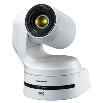 Panasonic AW-UE160WEJ 4K Integrated PTZ Camera, White version (requires additional 12V 5A power supp