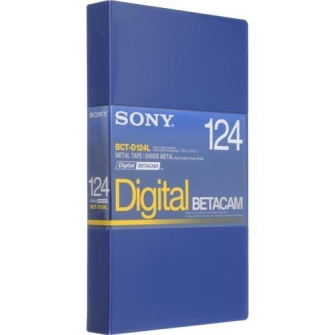 Sony BCTD124L - 732m/124Min.1/2&quot; Digital Betacam (Metall) Cassetten